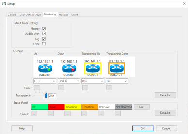 Monitoring Tab